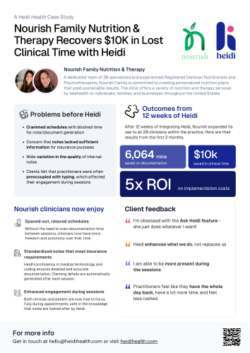 Nourish Family Case Study